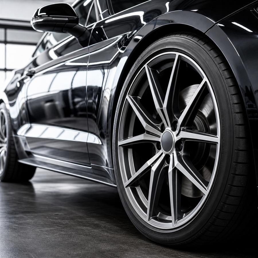 Premium wheel cleaning and exterior care